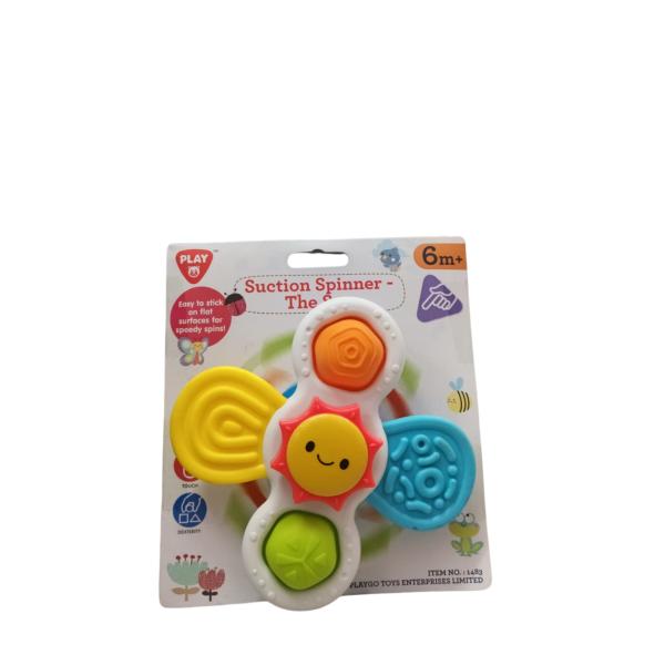 Spinner en Forma de Sol con Ventosa 6m+