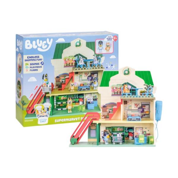 Set de Juego Super Mercado de Bluey 3a+