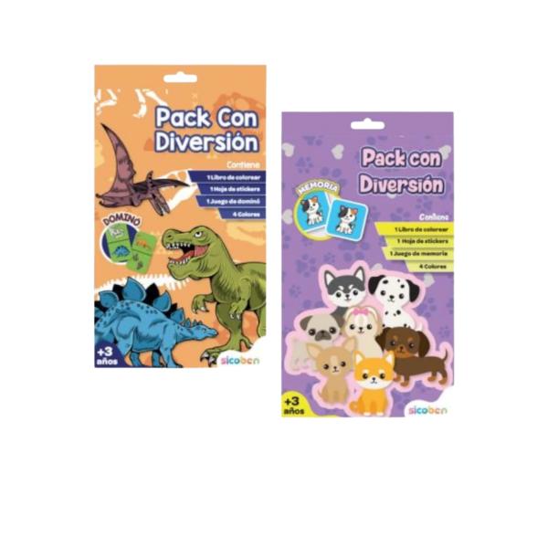 Libro para Colorear con Juego de Mesa de Memoria Surt/2 3a+