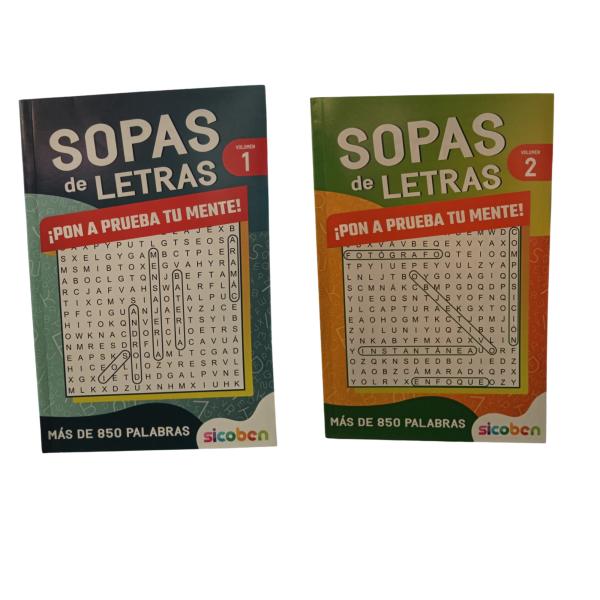 Libro Desafío de Palabras Sopa de Letras Surt/2