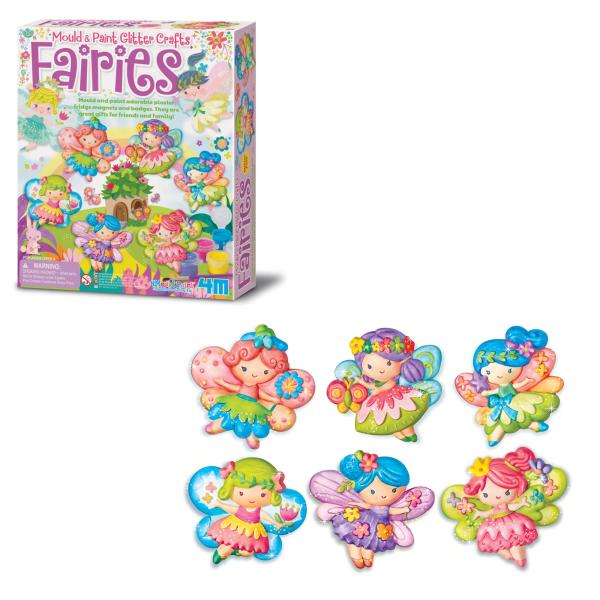 Pinta y Moldea Hadas de Yeso 5a+