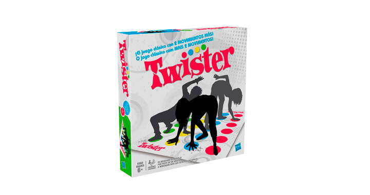 Hasbro Games - Juego Twister con 2 Nuevos Movimientos 6a+