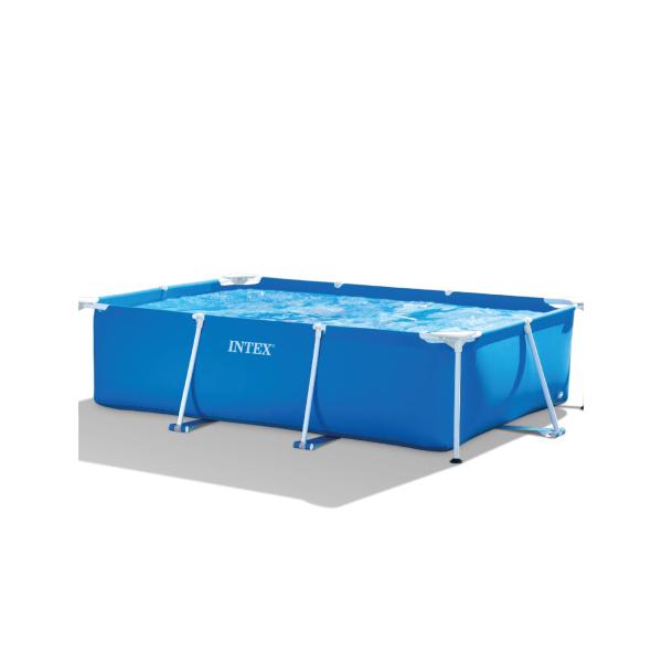 Piscina Rectangular Marco Metal 220x150x60cm