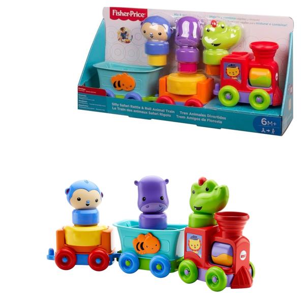 F-P Tren de Animales Divertidos 6m+