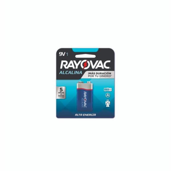 Bat. Alcalina Cuadrada 9v A1604-1GEN Bl 1