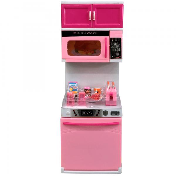 Mini Set/Lavaplatos y Micro-Ondas 2-1 p/Muñecas