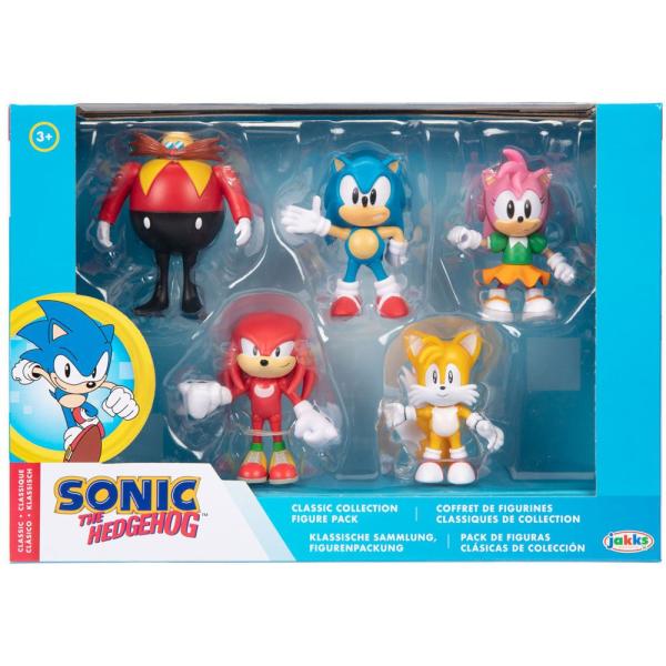 Figuras Clasicas de Colección de Sonic the Hedgehog set/5 3a+