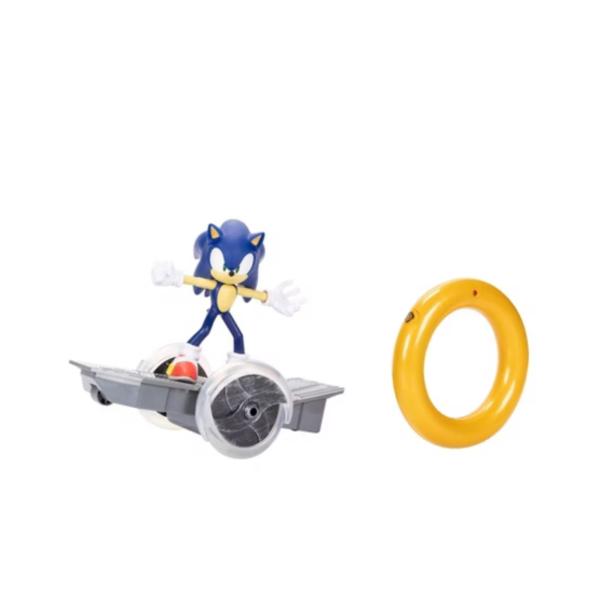 Figura de Sonic the Hedgehog R/C Ruedas Luminosas 4a+