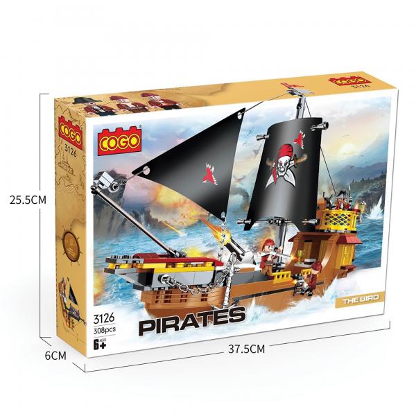 Barco Pirata The Bird 308 pzs 6a+