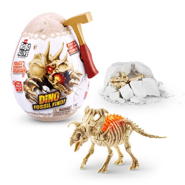 Robo Alive Mascotas Robóticas Dino Fossil 5a+
