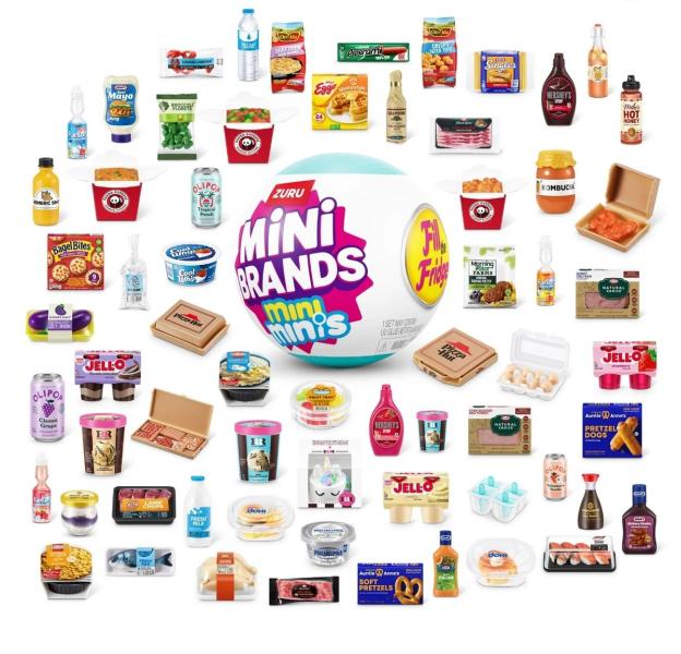 Mini Brands Llena el Refrigerador Displ/25 3a+