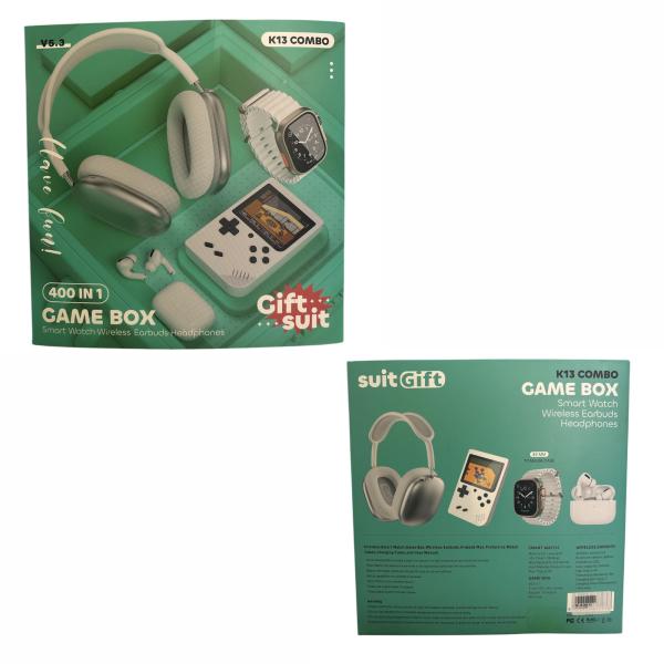 Combo audífonos / reloj y juego K13