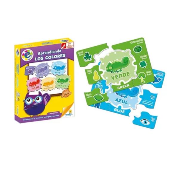 Juego Didáctico  Aprendiendo Los Colores 3a+