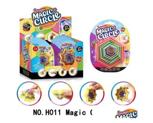 Estrella y Hexágono 3D Multicolor Display 24 3a+ (450881)