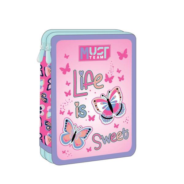 Cartuchera de Mariposa con Accesorios 3a+