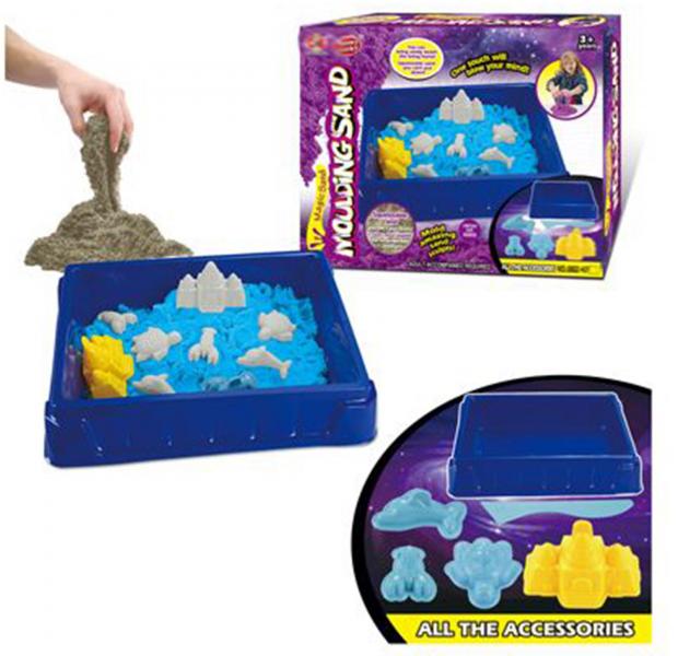 Arena Moldeable Magic Sand 500g con Base 3a+