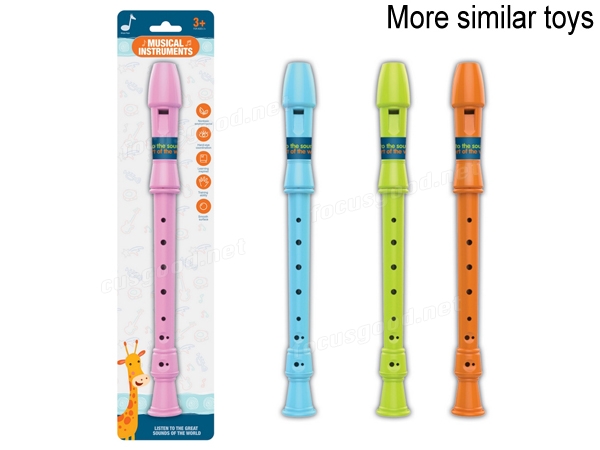 Flauta Plástica surt/4 3a+ (450607)