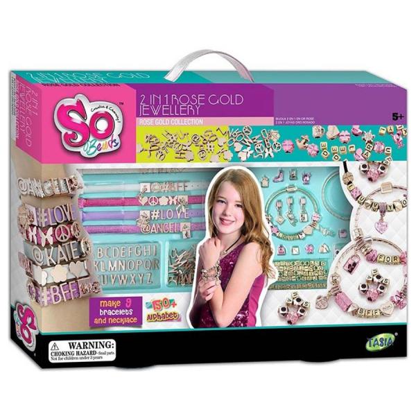 Set de Joyería Oro Rosado  2en1 5a+