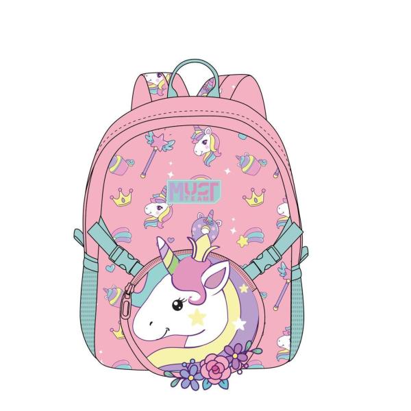 Salveque Pequeño Con Bolsito de Mano de Unicornio 3a+