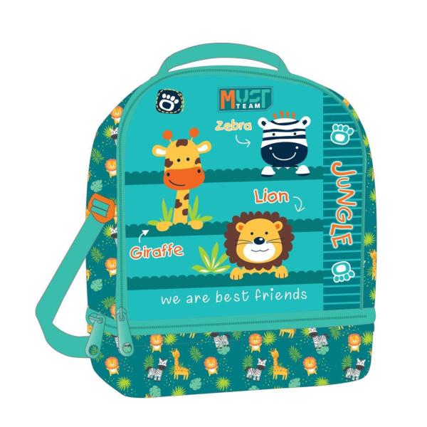 Lonchera Escolar De Animales De La Selva 3a+