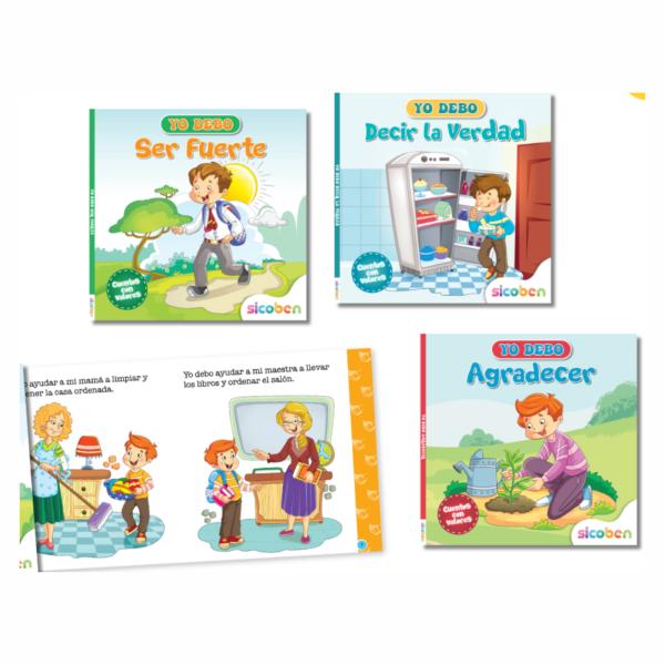 Libro Cuento con Valores Surt/4