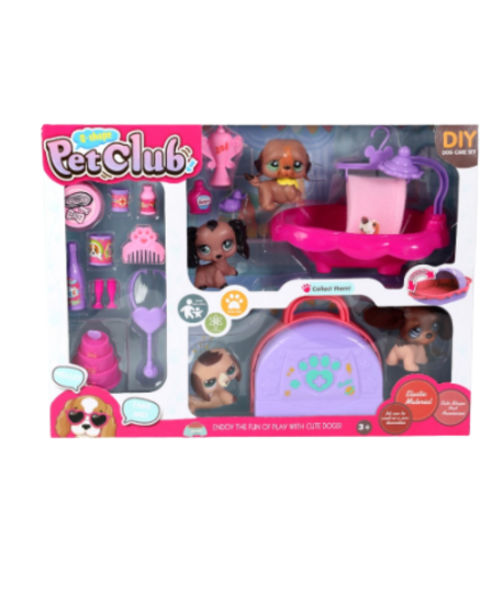 Conjunto De Mascotas Con Accesorios De Veterinaria (453776)