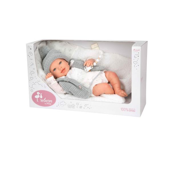 Bebé Reborn Arias 45 Daniela C/Cojin 6a+