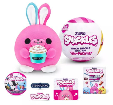 Mini Brands Peluches de Marcas de Bocadillos Displ/12 3a+