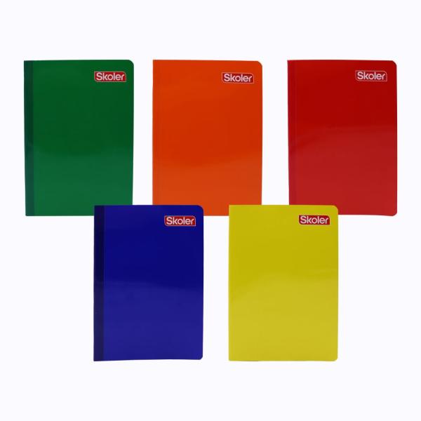 Cuaderno Cosido 100H Skoler Unicolor Basicos Gd