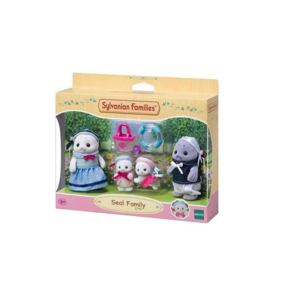 Familias Sylvanian Familia de Focas Set/4 3a+