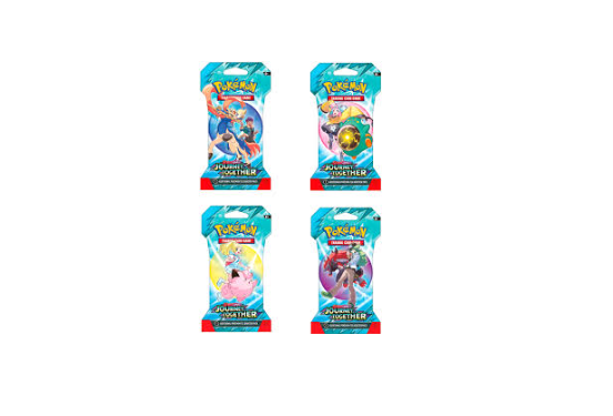 Cartas para Intercambio Pokémon Scarlet & Violet Journey Together Sobre x10 Tarjetas Surt/4 6a+