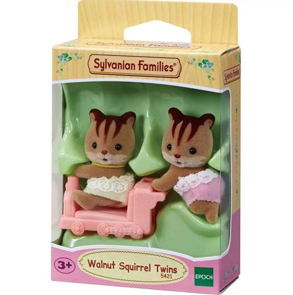 Familias Sylvanianas Gemelos de Ardilla de Nuez 3a+