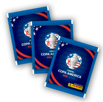 Sobre 5 Postales Álbum Copa América