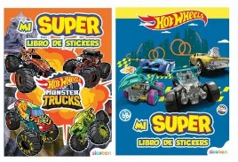 Hot Wheels - Mi Super de Stickers Surt/2 3a+