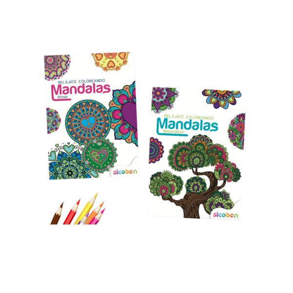 Libro para Colorear Mandalas Surt/2