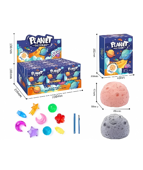 Juguete de Excavación de Planetas Displ/12 3a+(458719)