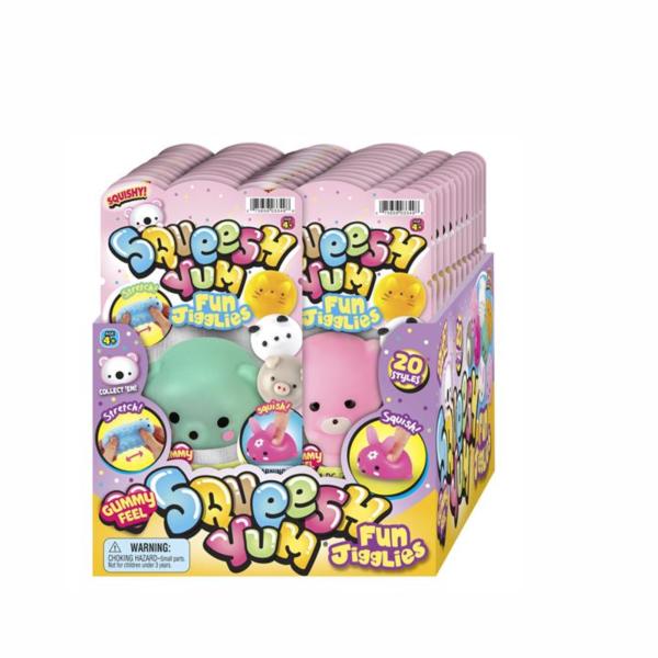 Figuras Squeesh Yum Divertidos Jgglies Displ/24 Surtidos 3a+