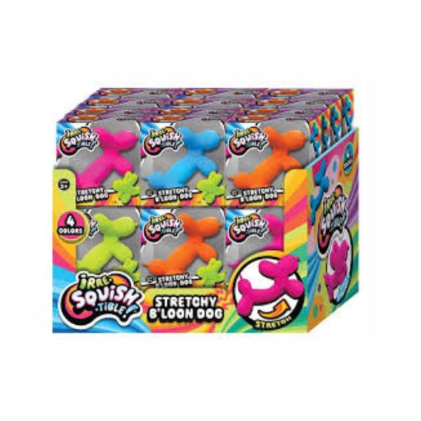 Figuras Squish de Perro Displ/24 Surt/4 3a+