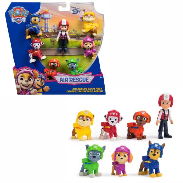 Figuras Paw Patrol Air Rescue Set/7 3a+
