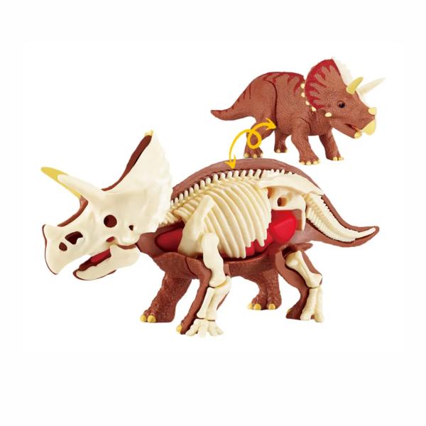 Rompecabezas 3D de Dinosaurio Triceratops 42Pzs 6a+(458986)