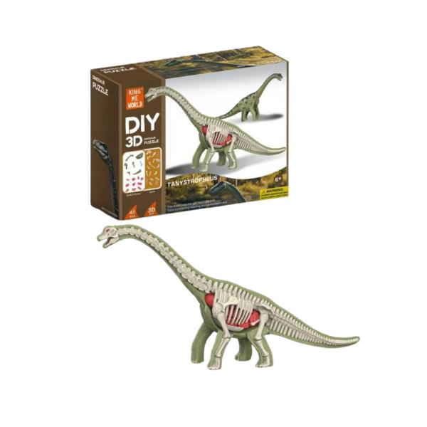 Rompecabezas 3D de Dinosaurios Tanystropheus 44Pzs 6a+(458962)