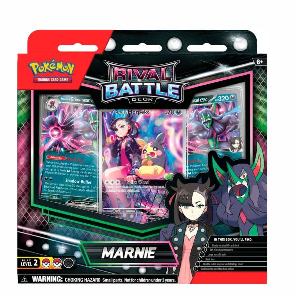 Cartas para Intercambio Pokémon Deck de Batalla de Rivales  6a+ Steven & Marinie