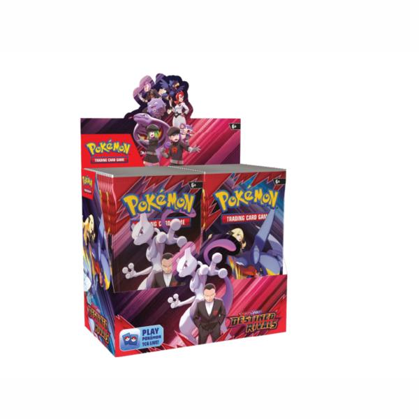 Cartas p/Intercambio Pokémon Scarlet & Violet Destined Rivals Sobre x10 Tarjetas Displ/36 S/4 6a+(123182).