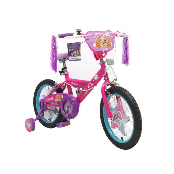 Bicicleta #16 de Paw Patrol Rosada (107951)