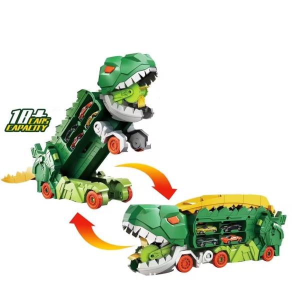 Camión de Transportador de Vehiculos Dino Track 3a+