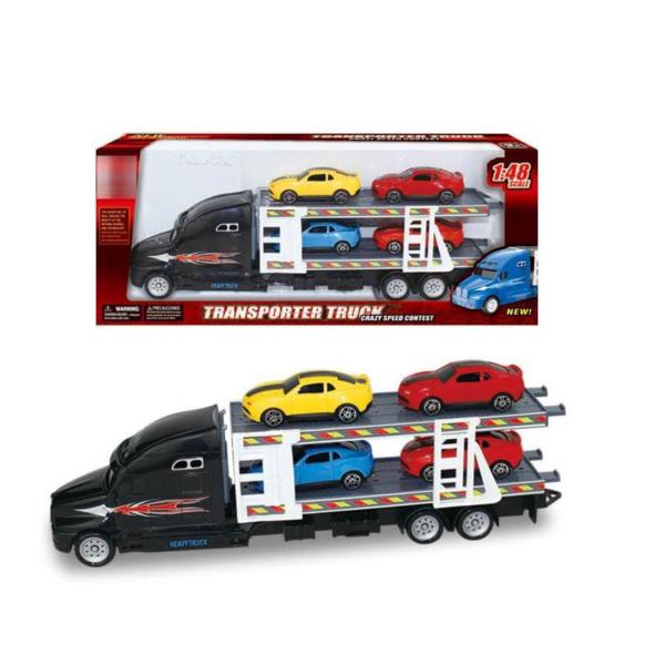 Camión Transportador de Carritos 1:48 Surt/2 3a+