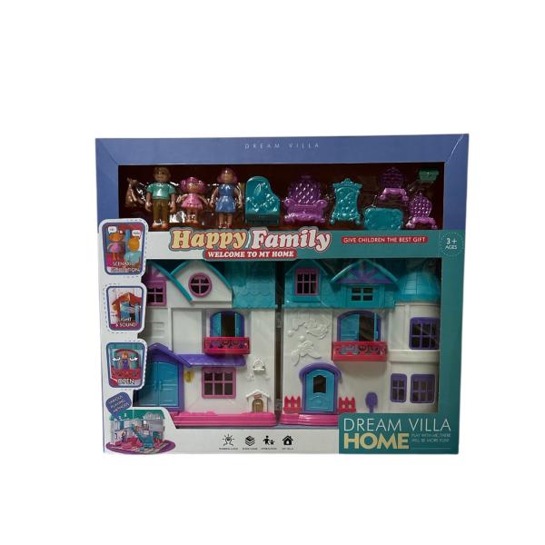 Casa de Mini Muñecas 3a+ Familia