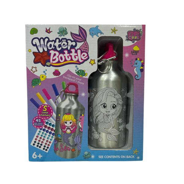 Botella para Decorar de Sirena 6a+