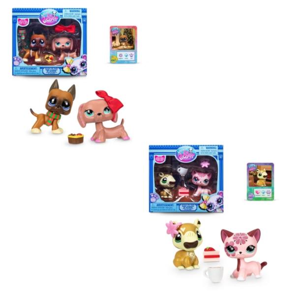 Mascotas Littlest Pet Shop Parejas de Mascotas en Vacaciones 4a+(01016-01017)