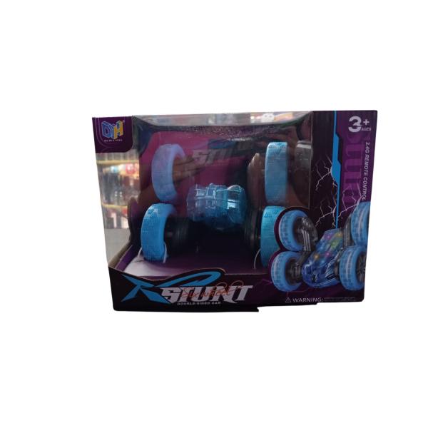 Carro Control Remoto Doble Sided 360° Surt/3 Celeste,Verde y Rosado 3a+ (460552)